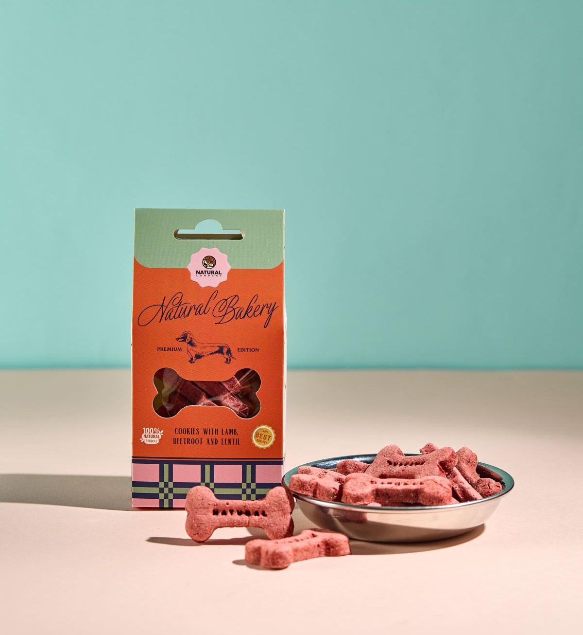 Печиво з бараниною, буряком та сочевицею