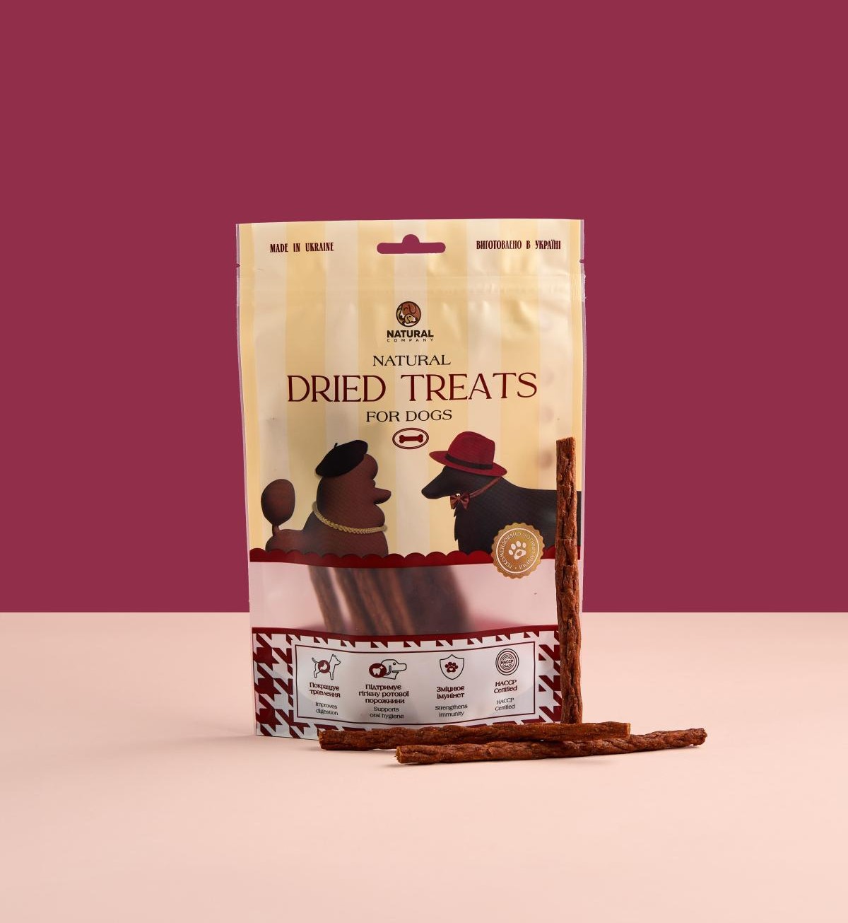 М‘ясні смужки з яловичиною