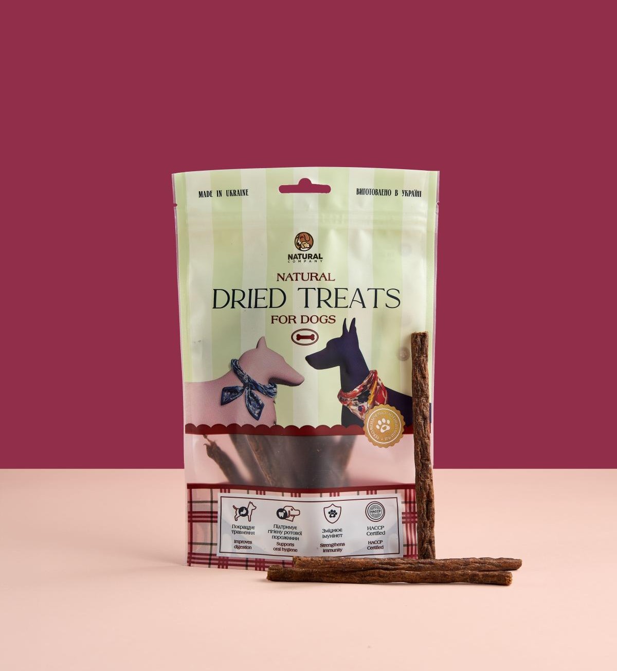 М’ясні смужки з індичкою